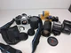 Canon AE-1 35mm Camera + Vivitar 67mm / Kalimar 67mm / Speedlite 188A TD11T 
