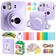 Fujifilm Instax Mini 12 Lilac Purple All-In-1 Camera Bundle Gift Set