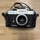 Yashica TL-Electro X SLR 35mm Film Camera Body With Leather Lower Case.