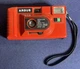 Argus CX-35 38mm Focus & ISO Free Camera Japan Lens 1:5.6 Vintage Red Tested