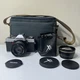 Minolta XG-7 SLR 35mm Film Camera Kalimar 50mm 1:1.7 Lens Untested Xit Telephoto