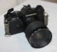 Vintage CHINON CE-4 Vintage 35mm SLR Film Camera w/ Hoya 52mm lens - Untested