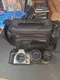 Minolta Maxxum Qtsi 35mm SLR Film Camera with 35-80mm & 70-210mm lens Kit & Bag