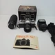 Vintage Minolta XG 7 35mm Camera Minolta MD Rokkor-X 50mm Lens & Vivitar 35-200