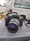 Pentax SF-10 SLR 35MM Film Camera Lot Takumar-F 28-80 Zoom Lens Hoya Multifilter