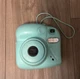 Fujifilm Instax Mini 7+ Instant Camera Seafoam Green Tested & Works