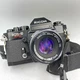 Vintage Ricoh KR-5 Super 35mm SLR Film Camera w/Vivitar 50mm f/2.0 lens Works!