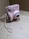 Fujifilm Instax Mini 7s - Pink - Tested Working - Missing Battery Cover