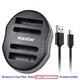 Kastar Battery Dual Charger for Olympus Li-50B & Stylus 1020 Stylus 1030SW XZ-1