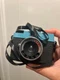 Lomography Diana Mini 35mm Film Camera Half Frame Square Blue New in Box