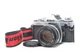 Nikon FM3A SLR MF Film Camera, Silver Body, Ai-s Nikkor 50mm f/1.4 Lens, 7312