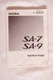 Sigma SA-7 SA-9 Camera Manual