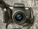 Pentax SF-1 35mm  film camera with an SMC Pentax-A 28mm f/2.8 lens