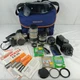 PENTAX ZX-30 35 MM SLR CAMERA BUNDLE LENS FILTERS BAG ETC GREAT STARTER TESTED