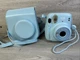 Fujifilm Instax Mini 11 Instant Camera Sky Blue w/ Case