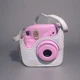 Fujifilm Fuji Instax Mini 7s Instant Camera Purple W/ Carrying Case Testee