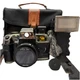 Vintage 35mm Film Camera Olympia DL2000 Detachable Flash Carry Bag Case Retro