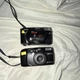 Kodak Star 335 & Ricoh RZ-105 SF Black Vintage 35mm Film Cameras