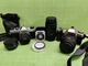 Pentax K1000 Camera & Pentax ZX-30 Camera Lot W/ Extras