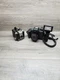 Lot Of 2 Vintage Cameras Brownie Hawkeye And Akira 7000DVT