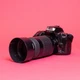 Minolta Maxxum 300si 35mm SLR Film Camera w/ 90-300mm Telephoto Zoom Lens