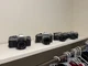 Canon and Nikon Film Slr Camera lot Ae-1 AV-1 AL-1 Nikkormat Lot of 4