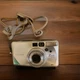Canon Sure Shot Z155 Caption 35mm Point & Shoot Film Camera (Powers Up)