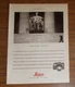 Rare Advertising Leitz LEICA R6 SLR Camera - Abraham Lincoln Statue 1990