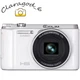 Casio EX-ZR1000 Digital Camera 16.1 MP 12.5x Optical Zoom Built-in Wi-Fi White