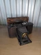 Rare 1908 No. 1A Speed Kodak Folding Camera Zeiss Lens & Leather Case 