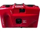 Vintage Rokinon Camcolor 35mm Film Camera Red Optical Lens Focus Free Untested