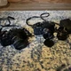 2 cameras Chinon CM-4 & Sears KS 1000 Black Vintage 35mm Film Cameras 