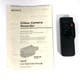 Sony VTR-RMT-713 Video 8 Camcorder Remote Control & CCD-TR86/TR96/TR916 Manual