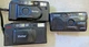 3 Vintage Vivitar Point and Shoot Cameras Untested PS35 PS650DB PS145