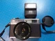VTG.  Yashica MG-1 Film Camera  Focal M 200 Flash  Not Film Tested