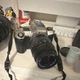 Nikon N65 35mm SLR Film Camera Silver w/ Sigma Lens Built-In Flash Meter