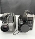 Vintage Camcorder Lot Panasonic VHS-C + Olympus VX-802 CCD Untested Parts