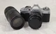 Canon AV-1 35mm SLR Film Camera w/ 50mm F1.8 Lens + BONUS 80-200 LENS
