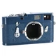 LEICA M2 SELF TIMER RANGEFINDER FILM CAMERA REPAINTED MATTE BLUE GREY / CLA'd