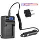 Kastar Battery LCD AC Charger for Casio NP-80 BC-81L Casio Exilim EX-S5 Camera