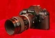 NIKON F 301 CAMERA  with Micro-Nikkor 55mm f2.8 LENS  and PK-13 Macro Extender