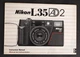 Original Nikon L35 AD2 User Manual - Excellent
