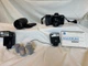 Minolta Maxxum 7000i 35mm Film Camera with Lenses, Flash, and Manuals