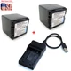 Battery / Charger For DU21 Panasonic PV-GS85 PV-GS90 PV-GS120 PV-GS150 PV-GS180
