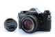Canon AE-1 Program Black Film Camera NEW FD 50mm f/1.8 Lens  JAPAN [NEAR MINT]