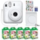 Instant Camera Fujifilm Instax Mini 12 Mint Green + Film Bundle 16806262 Custom