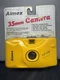Aimex SP-500 Yellow 35mm Camera 1992 Vintage Deadstock NEW IN PACKAGE
