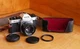 Ricoh KR-5 35mm Film Camera w/55mm F2.2 Lens & Half Case VGood Condition
