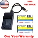 Battery / USB Charger For Pentax Digibino DB100 DB200 K100D K110D K100D Super
