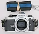 Nikon FG-20 35mm Film SLR Camera Body Silver &ndash; Tested Working &ndash; Light Meter OK
